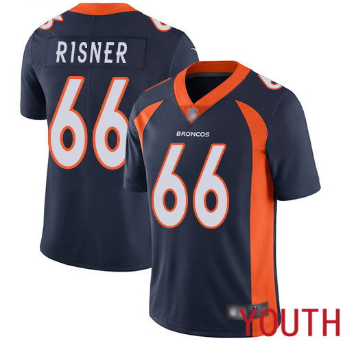Youth Denver Broncos #66 Dalton Risner Navy Blue Alternate Vapor Untouchable Limited Player Football NFL Jersey->youth nfl jersey->Youth Jersey